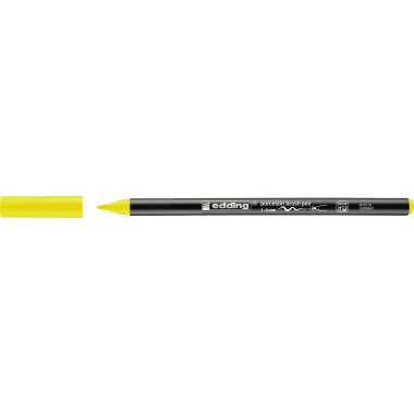 Pinselstift Edding 4200 gelb 1-4 Mm, Für Das Gestalten Von Porzellan