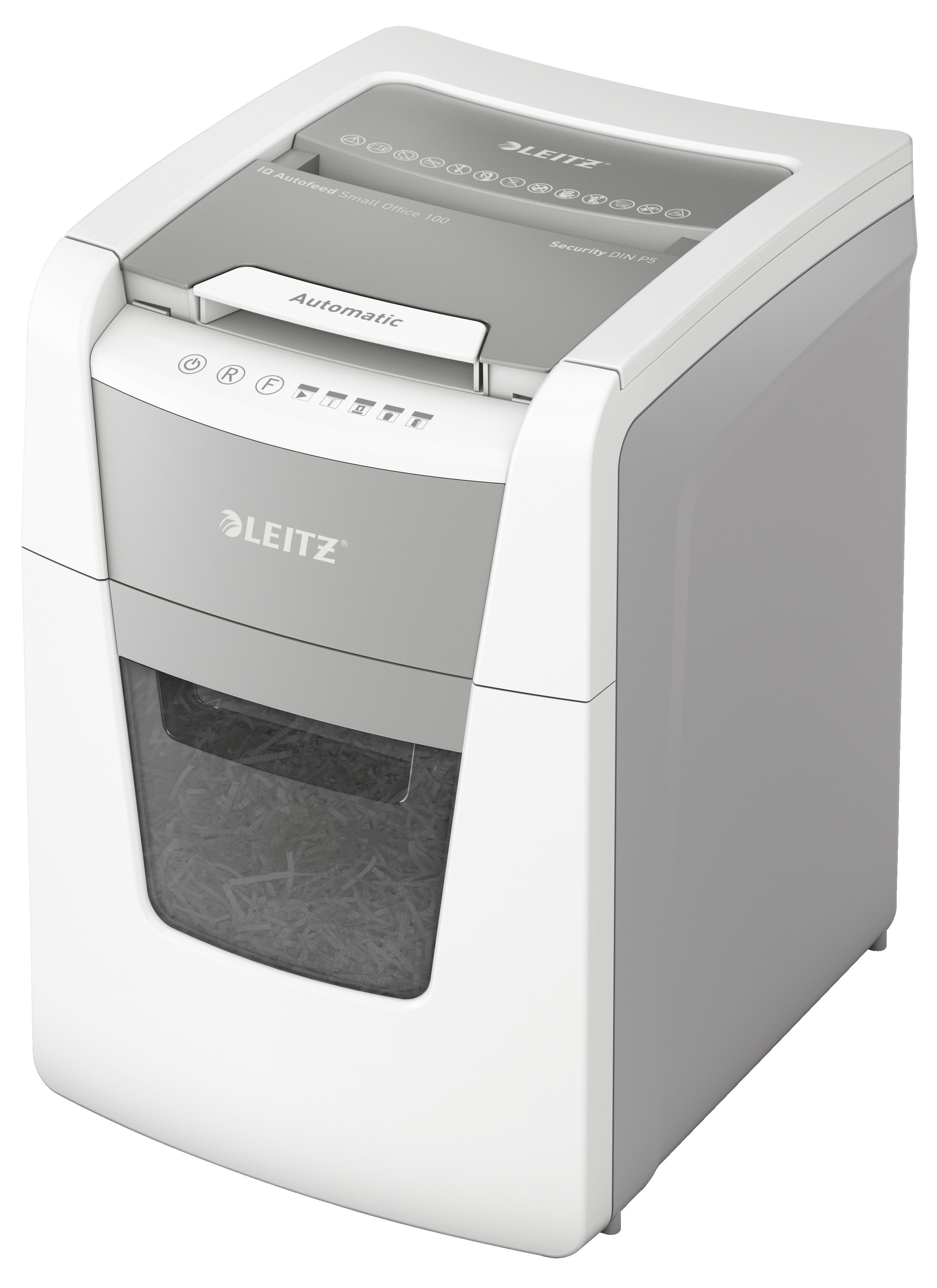 Aktenver. LEITZ 80120000 P5 2x15mm 34L Iq Auto Office 100 weiss/grau