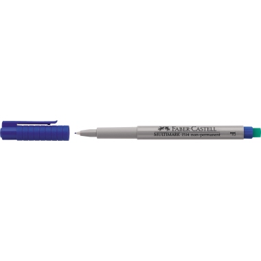 OHP-Marker Castell 1514 F blau Multimark, Nonpermanent, 0,6mm