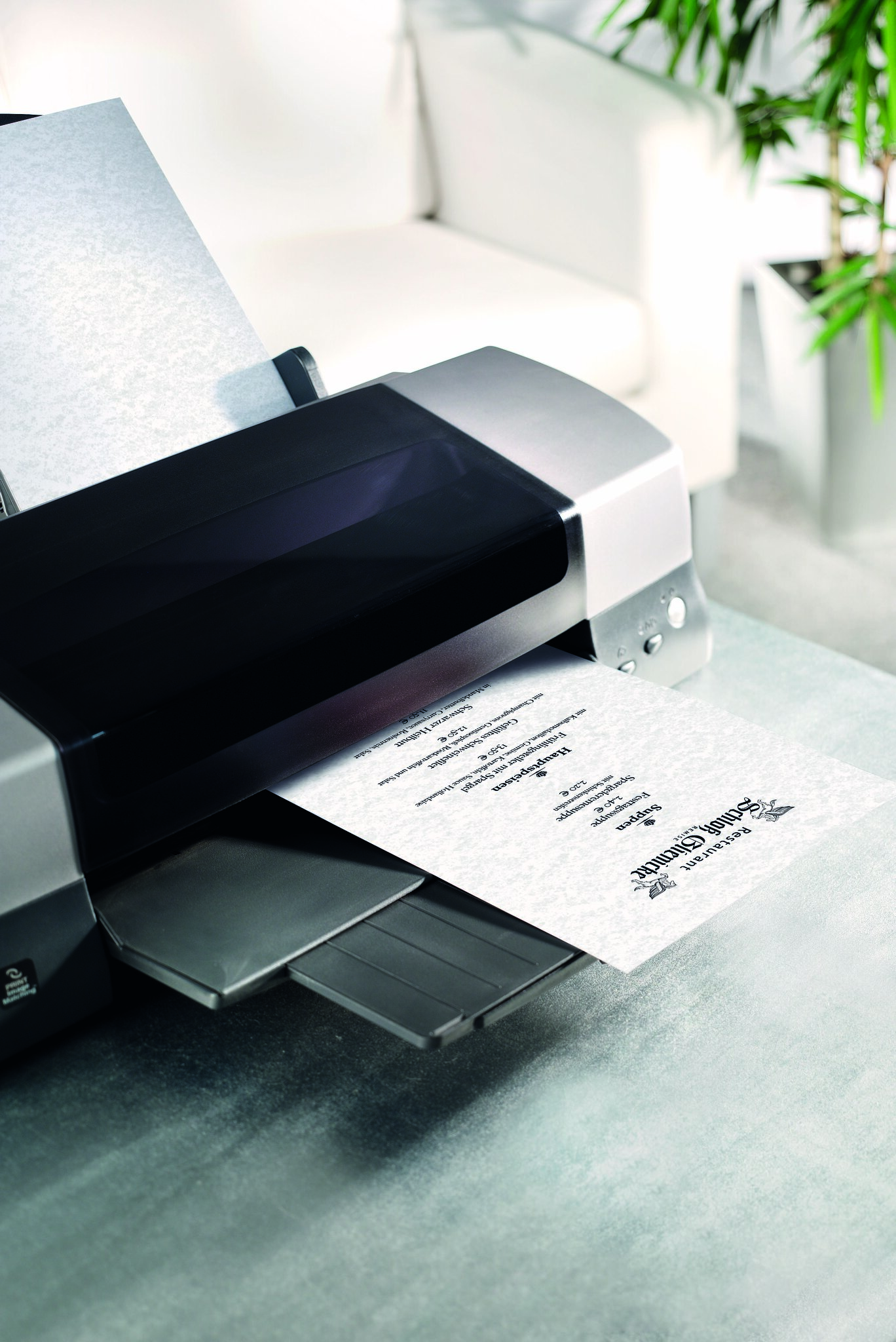 Designpapier Sigel DP657 Perga grau 