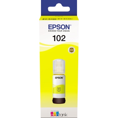 Tintenpa. EPSON 102 yellow C13t03r440