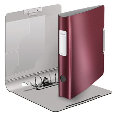 Ordner Leitz Active Style A4 60mm rot Bordeaux, 180° Mechanik