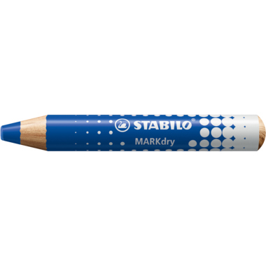 Boardmarker Stabilo MARKdry 648 blau Rundspitze, Trockenmarker