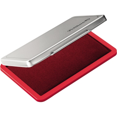 Stempelkissen Pelikan Gr.2 Metall rot 7X11cm