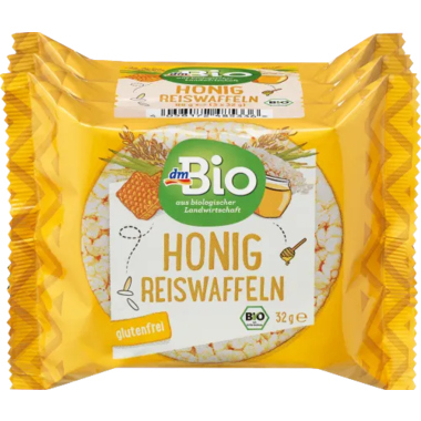 Reiswaffeln dmBio Honig 96g