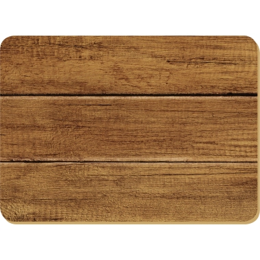 Dekoplatte Timber rechteckig 18x13cm 