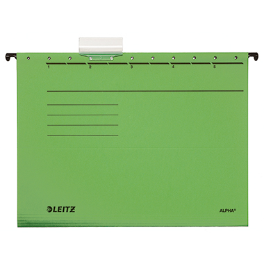 Hängemappe Leitz Alpha 1985 A4 grün 