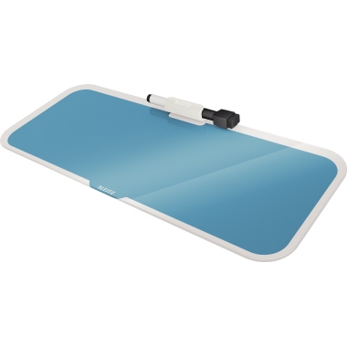 Desktop-Memoboard Leitz Cosy 61 blau Glas