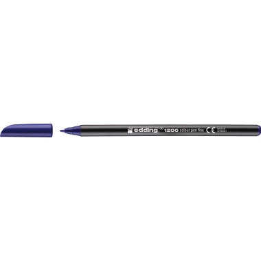 Faserschreiber edding 1200 blau 0,5-1mm