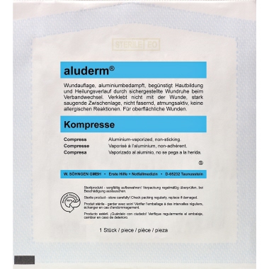Kompresse Aluderm 1003208 10x10cm