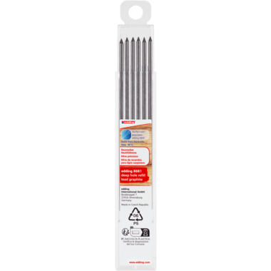 Tieflochmarker Edding 8881 graphit 1-3mm Rundspitze