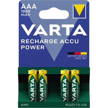 Akku Varta 5703 NiMH Micro AAA 1000mAh 1,2v