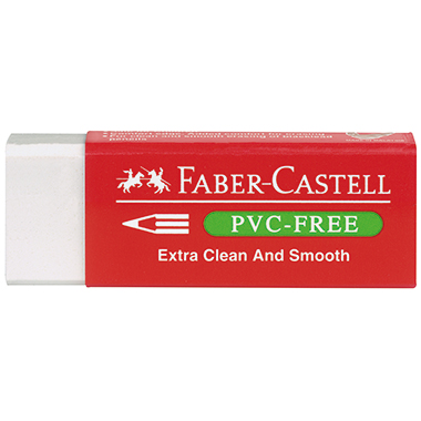 Radierer Castell 189520 PVC-free weiß 