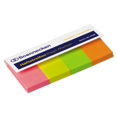 Haftstreifen Soe 5788 farbig sortiert 50 Blatt Pro Farbe