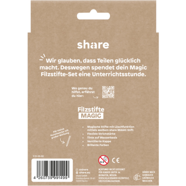 Fasermaler Edding Share 4-0005 Magic sortiert