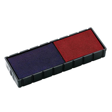Ersatzkissen Colop E/12/2 blau/rot 