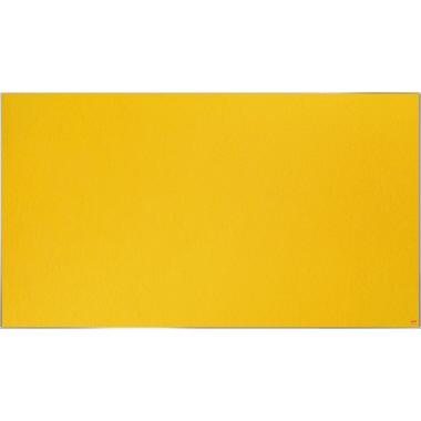 Pinnwand nobo 1915 70" gelb Filz widescreen Impression Pro