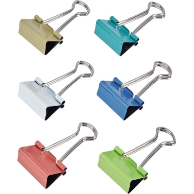 Briefklemmer Maul 21425 25mm 12 Stück farblich sortiert