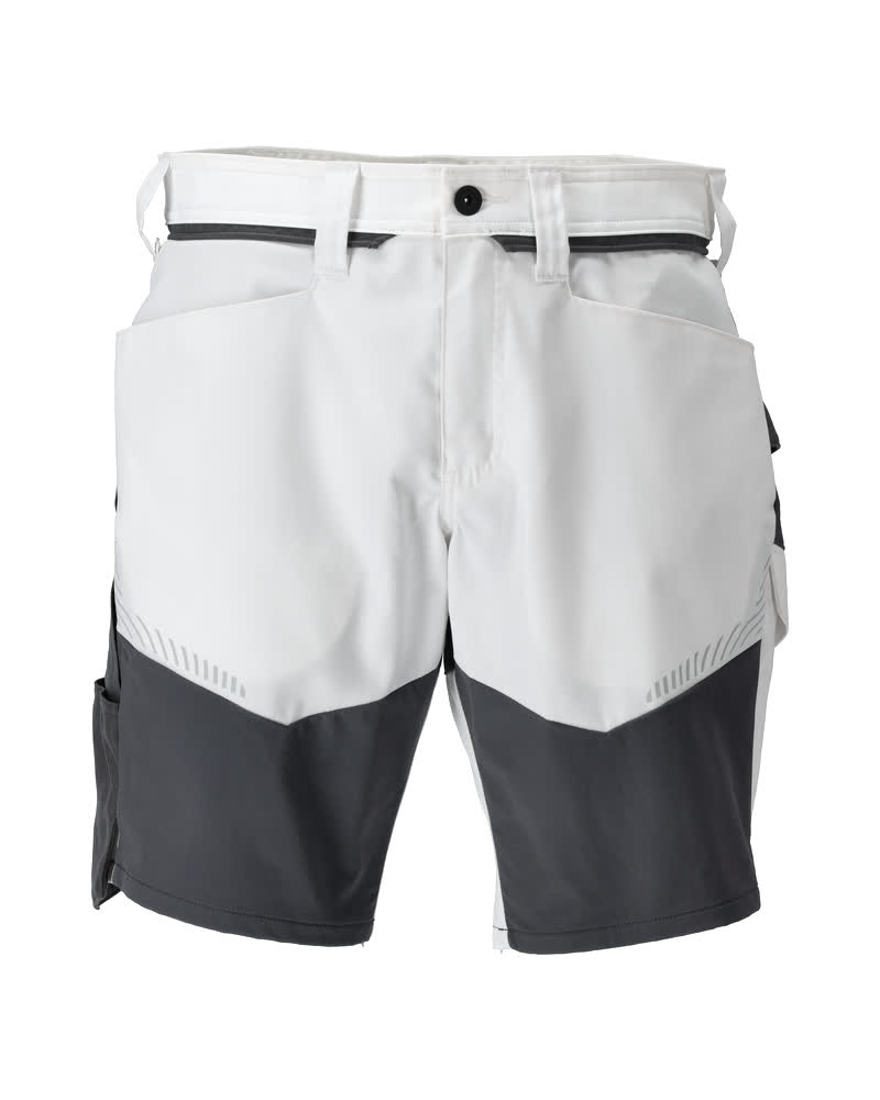 Mascot Arbeitsshorts weiß/anthr 66 geringes Gewicht - Stretch Zones