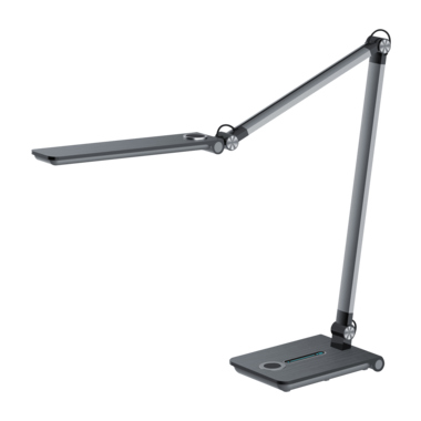 LED-Tischleuchte HANSA WAVE 41-5011.101 grau metallic