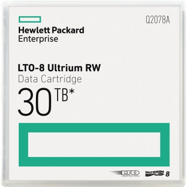 LTO Tape HP Q2078A Ultrium 8 12TB/30TB Cartridge