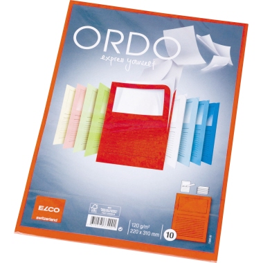 Sichtmappe Elco Ordo A4 rot 