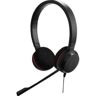 Headset JABRA Evolve 20 MC Duo USB-C schwarz