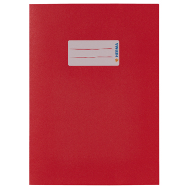 Heftschoner Herma 5502 A5 dunkelrot Papier