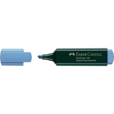 Textmarker Faber-Castell 1548 blau  Textmarker Faber-Castell 1548 blau