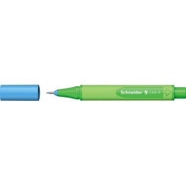 Fineliner Schneider Link-It 0,4 min.-blu 0,4 Mineral-blue, Strichstärke 0,4 Mm
