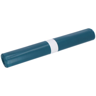 Müllsack 180/200L 50+45x125cm 90mic blau