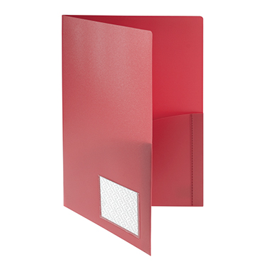 Angebotsmappe Foldersys 10008 A4 rot 