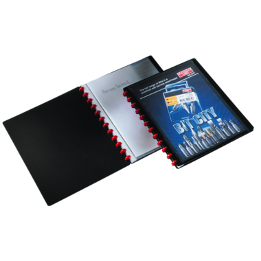 Sichtbuch Duralook 20 Hüllen A4 schwarz 