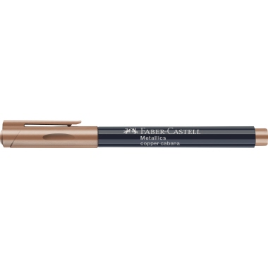 Fasermaler Castell 1607 metallic bronze copper cabana Farbe 252