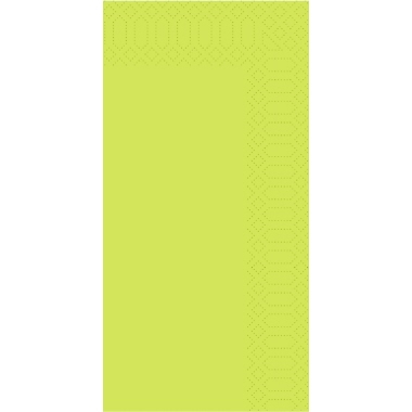 Servietten Duni 3-lagig 33x33cm kiwi 1/8 
