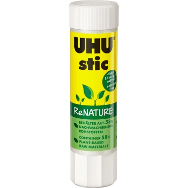 Klebestift UHU 39 8,2g ReNature Behälter aus nachwachsenden Rohstoffen