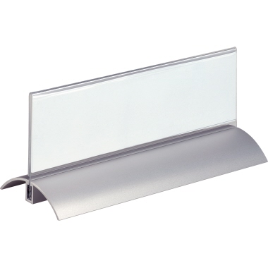 Tischnamensschild Durable 8202 transp 61x210mm, Acryl