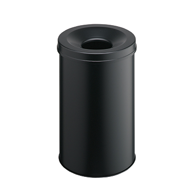 Papierkorb Durable SAFE 330601 30l schw. Stahl epoxidharzbeschichtet