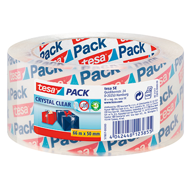 Packband Tesa 57807 66mx50mm kristallkl. Pp