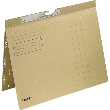 Pendelhefter Leitz 2114 braun Mit Kaufmännischer Heftung Und Amtsheftu