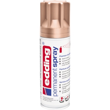 Permanentspray Edding 5200 rosengold Seidenmatt, 200ml
