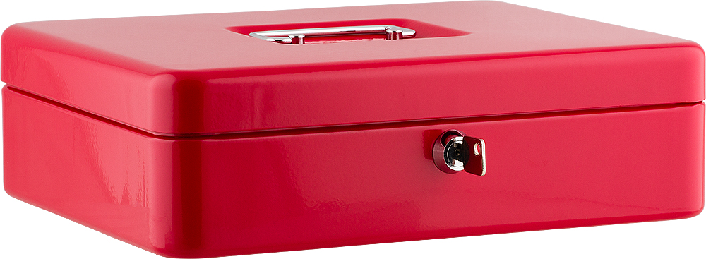 Geldkassette SAX 0-813 rot 30x24x9cm 