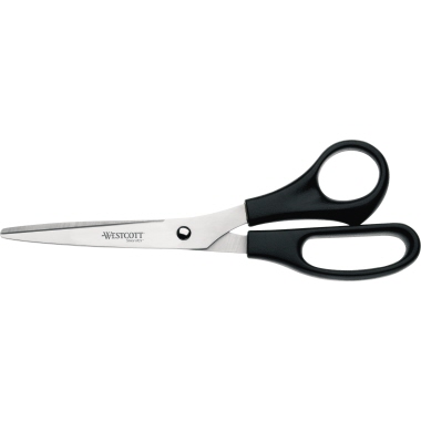 Schere 8" 21cm Kunststoffgriff schwarz 