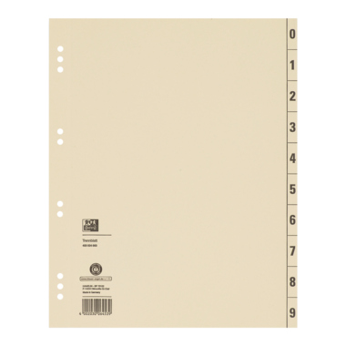 Trennblatt Elba 400004663 A4 230g chamoi 