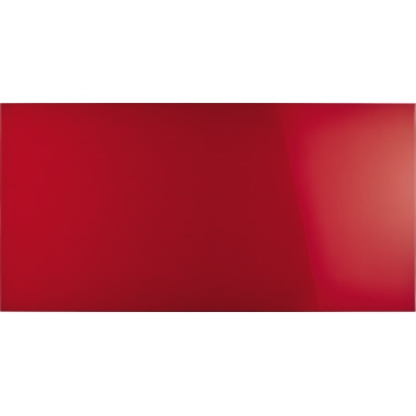 Glasboard magnetoplan 13409006 200x100cm Rot, Aus Esg-sicherheitsglas, Magnethaf