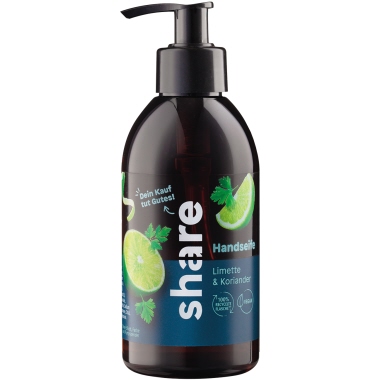 Flüssigseife share Limette&Koriand 250ml H-01-09-02 Limette&Koriander