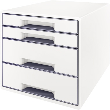 Schubladenbox 5213 WOW Cube grau 4 Schubladen