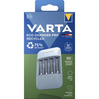Akku Ladegerät Varta Eco Charger AA/AAA 57683101111