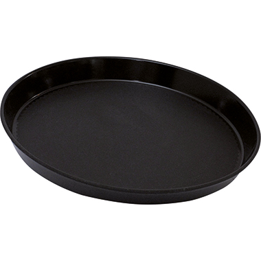 Serviertablett rd. 36cm schwarz 