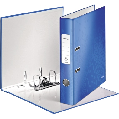 Ordner Leitz WOW 1006 A4 52mm blau metallic